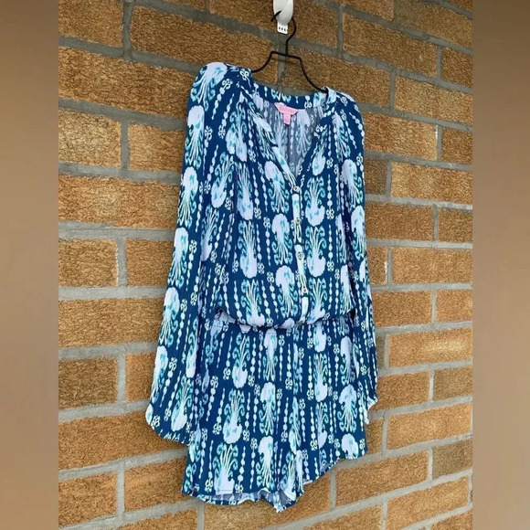 Lilly Pulitzer Elsa Romper small - Picture 6 of 11